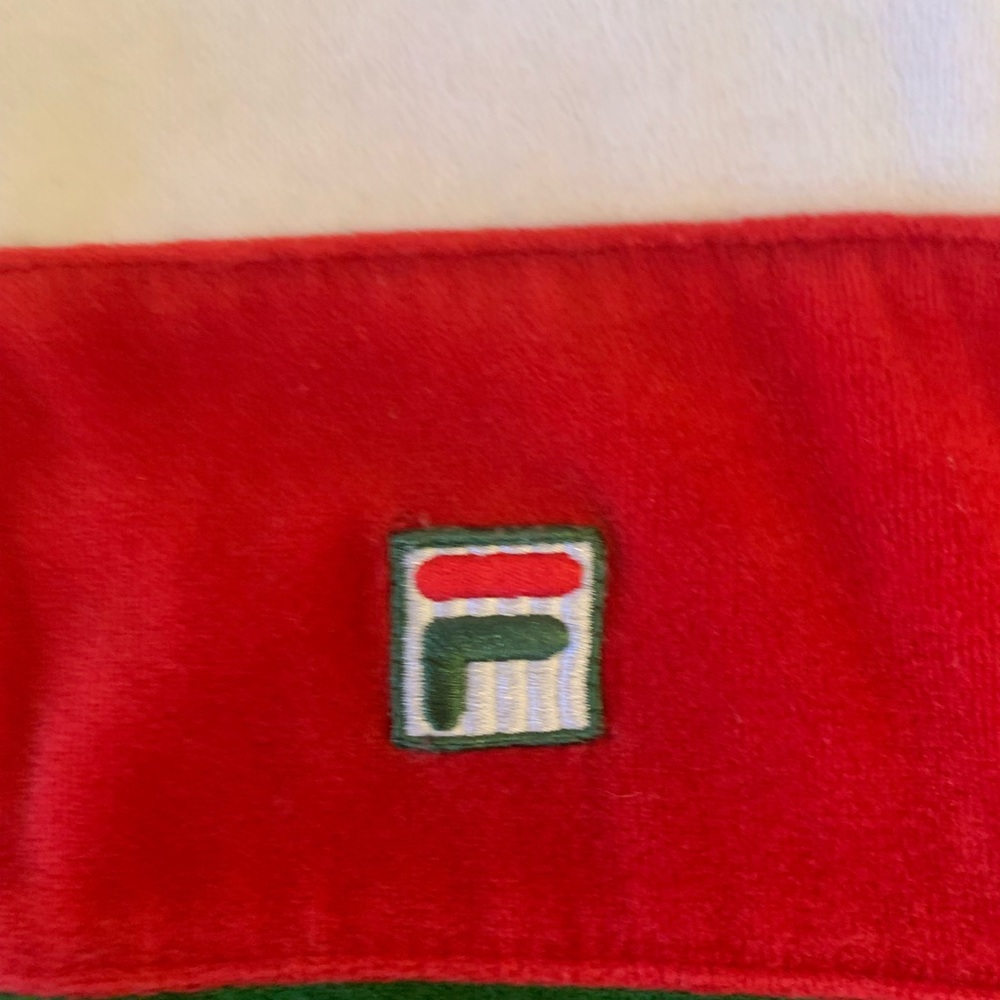 Fila Velour Jacket Italian Colors - Small - Men’s But Cool For Unisex - Picture 2 of 6